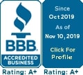 The Criminal Defense Law Center of West Michigan has an A+ rating on The BBB