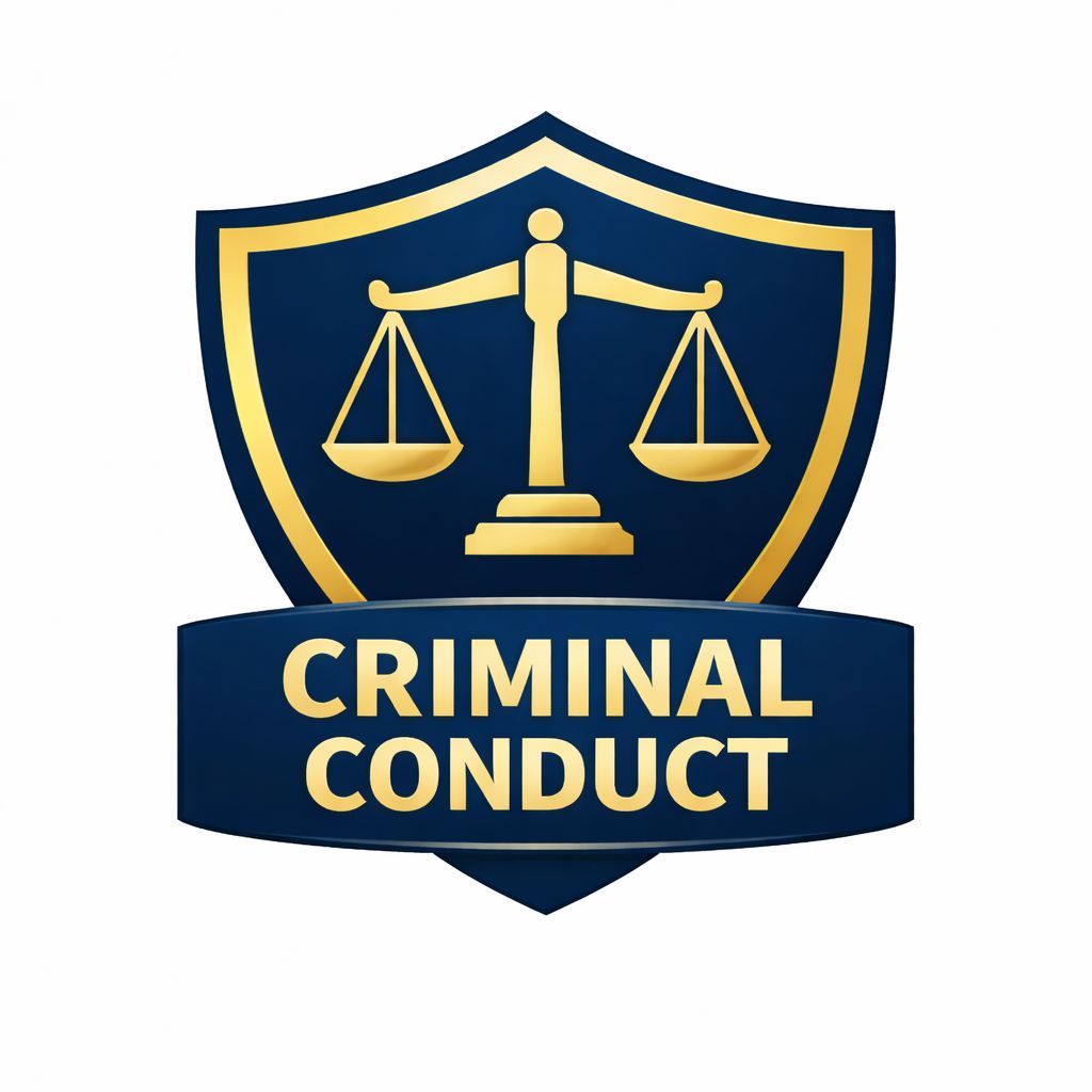 Criminal sexual conduct practice area badge with justice scale