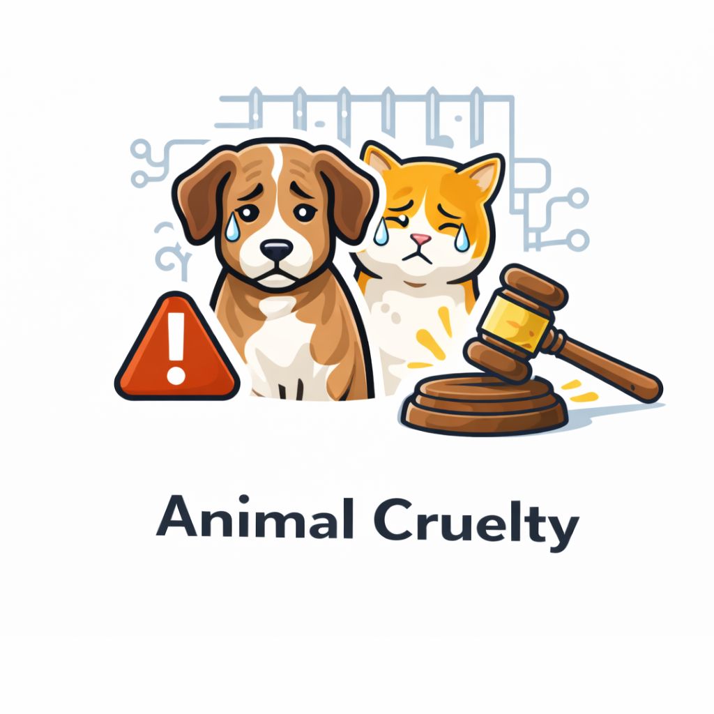Animal cruelty practice area icon