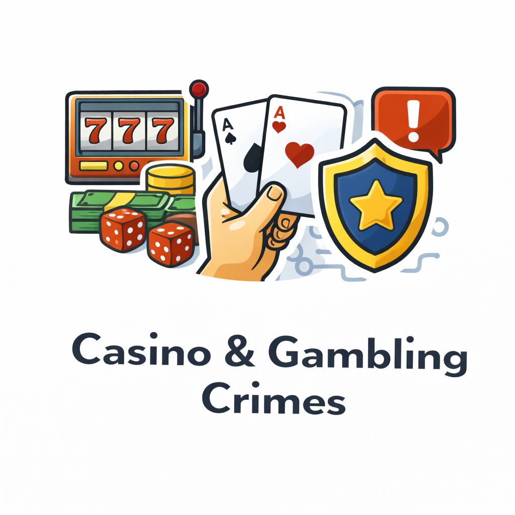 Casino and gambling crimes practice area icon