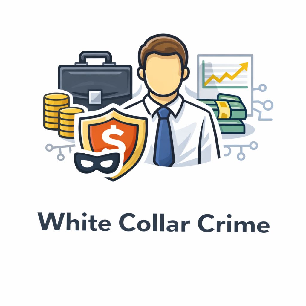 White collar crime practice area icon