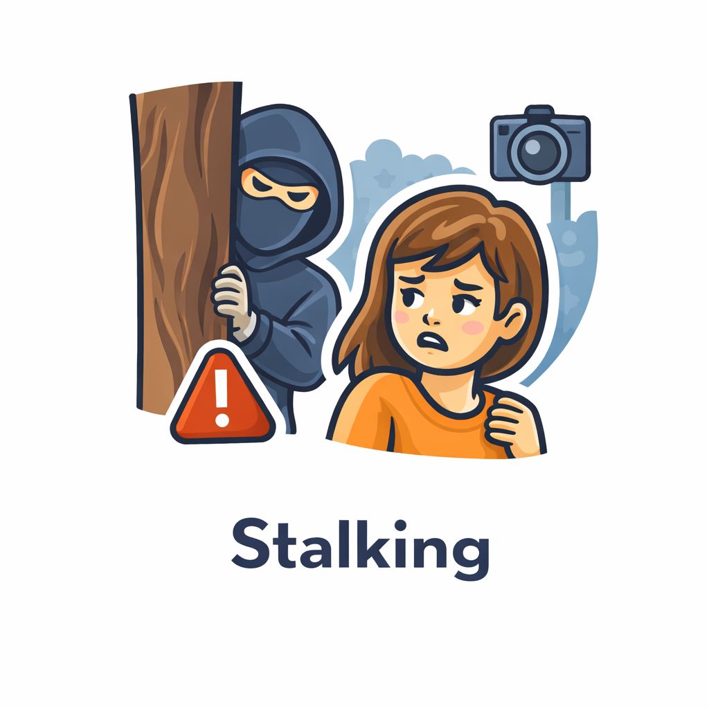 Stalking practice area icon