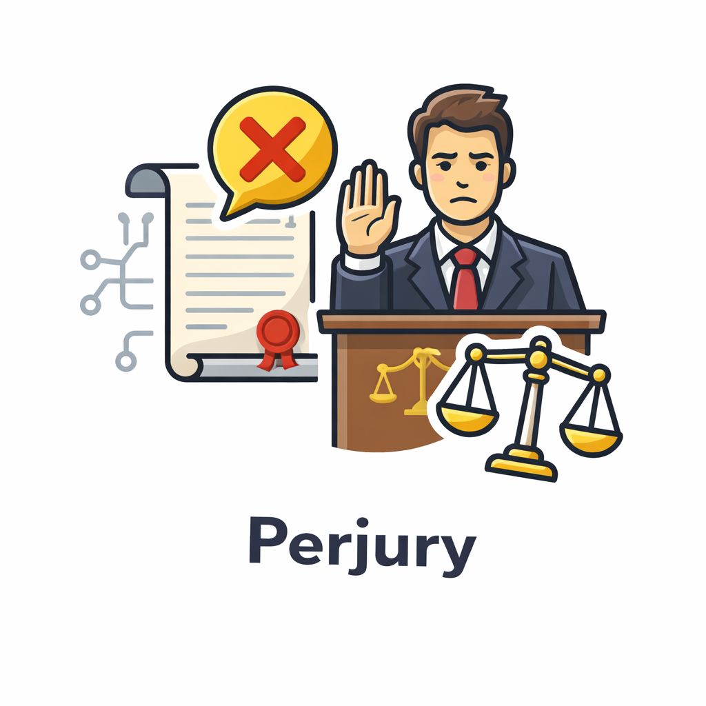 Perjury practice area icon