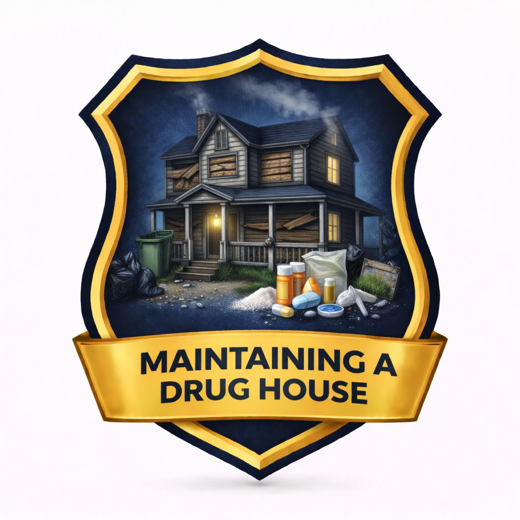 Maintaining a drug house practice area icon