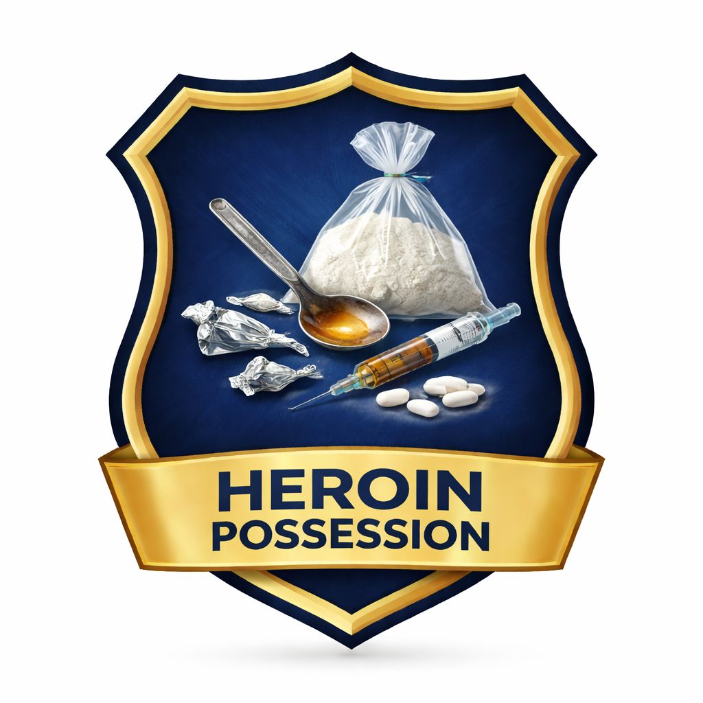 Heroin possession practice area icon