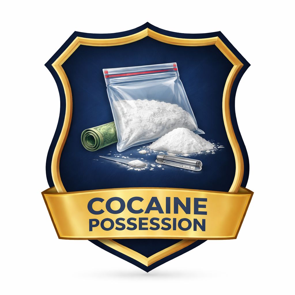 Cocaine possession practice area icon
