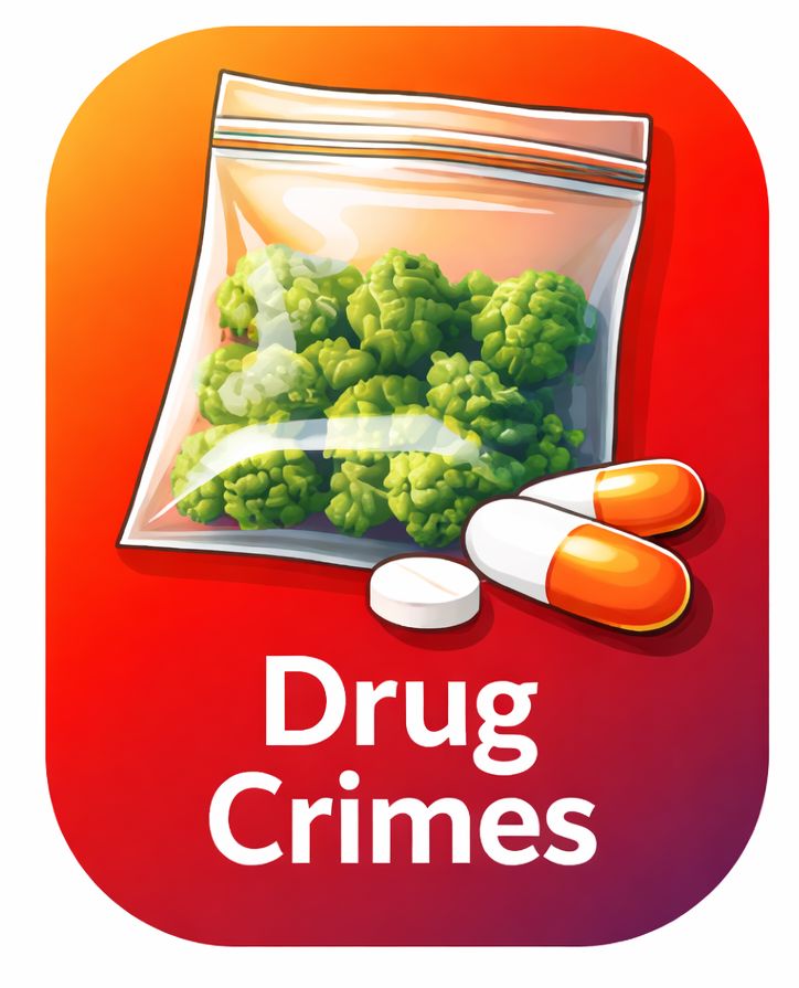 Drug crimes practice area icon